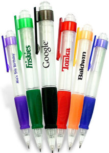 Promotional Pens: Translucent Tri Grip Pens